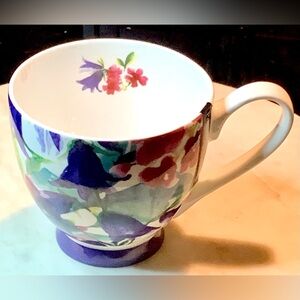 PORTOBELLO BY DESIGN MUG TRA COFFEE FLORAL ENGLAND NEW PURPLE